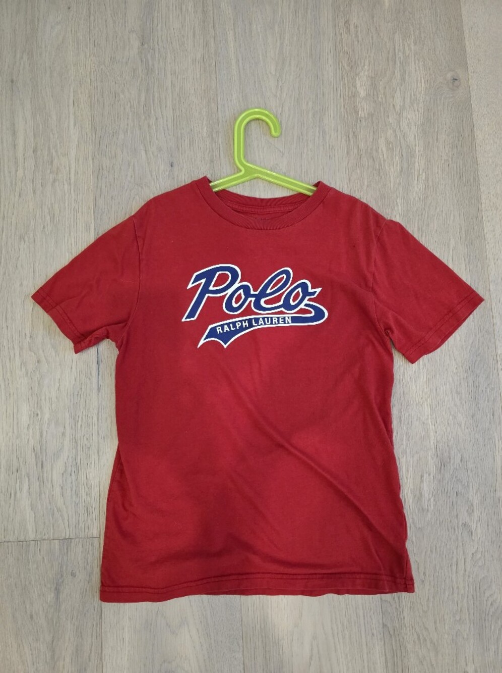 Polo by Ralph Lauren Red Graphic Logo Short Sleeve T-shirt M 10 - 12